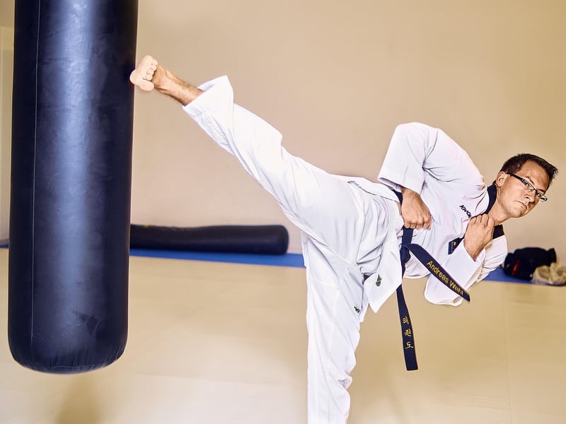 Taekwondo self-defense techniques